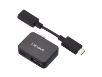 Lenovo ZG38C02819, USB 2.0 Micro-A, Micro-USB, USB 2.0, Sort