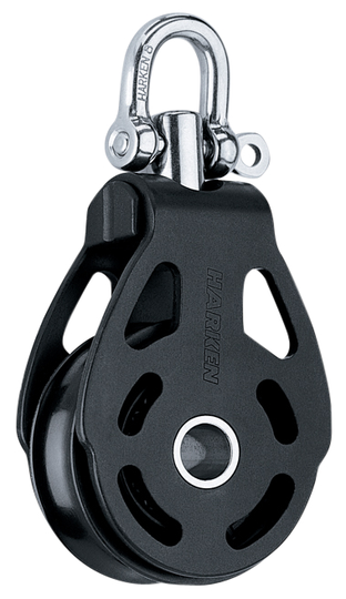 Enkel blok 57 mm esp sjækel