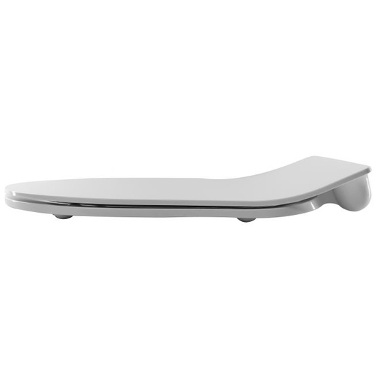 Nautic D-shape Toiletsæde. Passer Til Nautic Skål 6825012.