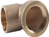 Vinkel 90gr 3/4 -22 mm - rørgevind muffe og loddemuffe