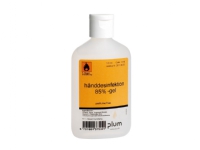 Håndsprit Plum Gel 85% desinficering 120 ml med snaplåg - (karton á 10 stk.)