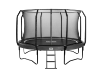 Salta Trampolin First Class Ø366 cm, sort inkl. stige & sikkerhedsnet (805-565)