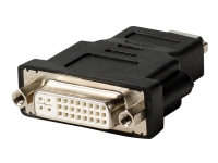 Nedis - HDMI adapter - HDMI han til DVI-D hun - sort