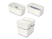 Leitz MyBox Small - Opbevaringsboks - 5 liter - hvid