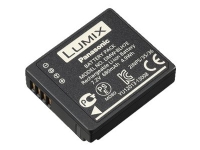 Panasonic DMW-BLH7 - Batteri - Li-Ion - 680 mAh - sort - for Lumix DMC-LX10, LX15, LX9 Lumix G DC-GF10, GF90, GF9W, GX800, GX850, GX880, DMC-GM1SK