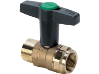 Viega Easytop kugleventil rødgods 1 RF kugle, driftstryk max. 1,6 MPa (PN 16) driftstemperatur 90° Peak max 110°C