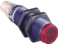 Foto M18 diffuse Sn=0,6 m PNP NO M12 stik 4-pin, XUB5APANM12
