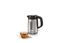 Bosch DesignLine TWK4P440 - Kedel - 1.7 liter - 2.4 kW - rustfrit stål/sort
