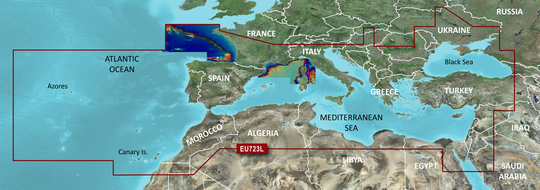Garmin Bluechart G3 Vision veu723l Sydeuropa