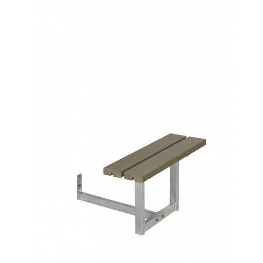 Plus Basic Bord/Bænke-sæt m/1 ryglæn+1 påbygning gråbrun 185820-18
