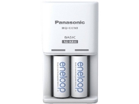 Panasonic Compact BQ-CC50 +2x eneloop AA Oplader til runde celler NiMH R03 (AAA), R6 (AA)