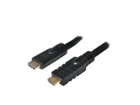 LogiLink CHA0030, 30 m, HDMI Type A (Standard), HDMI Type A (Standard), Sort