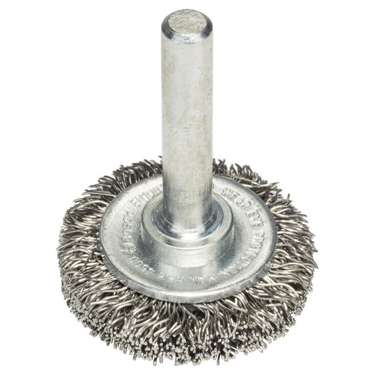 Bosch Skivebørste Bølget 30mm Inox 6mm - 2608622119