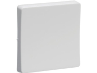 LAURITZ KNUDSEN LK FUGA® Antibakteriel Heltangent hvid 16A for afbryder 1-pol, korrespondance, krydsning.