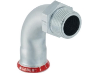 Geb. Mapress FZ bøjn 90° 18 - Geberit Mapress FZ bøjning 90° med udv. gevind 18mm R1/2