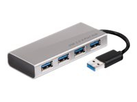 Club 3D SenseVision CSV-1431 - Hub - 4 x SuperSpeed USB 3.0 - desktop