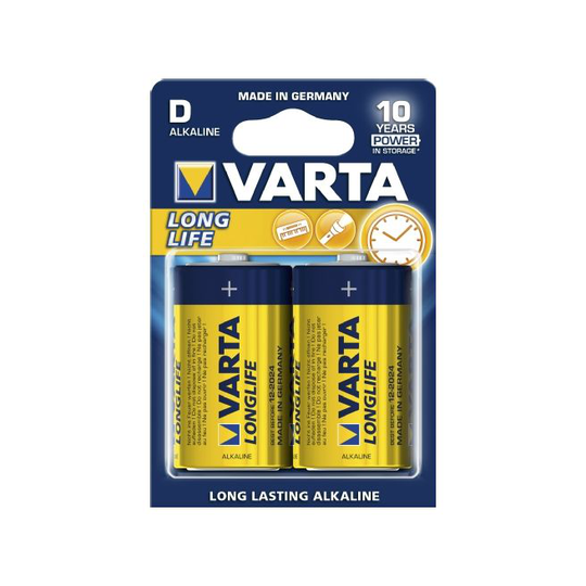 Varta Longlife - D - 2pk.