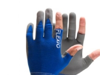 Flexio handske str. 10 - Nylon/polyester/spandex handske m/aftagelige fingerspidser