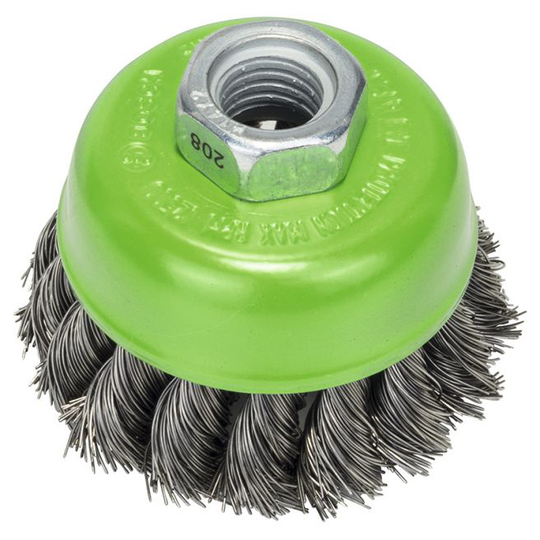 Bosch Kopbørste Flettet 65mm Inox M14 - 2608622104