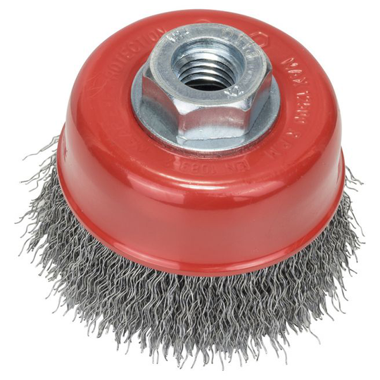 Bosch Kopbørste Bølget 70mm Stål M14 - 2608622098