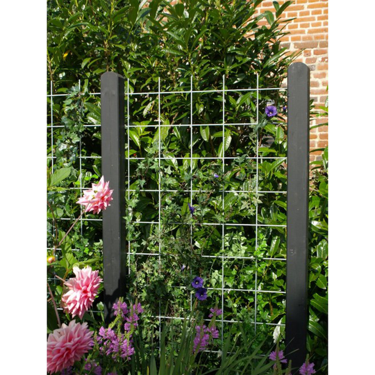 Plus Stål espalier 900x1800mm Ø5mm varmgalvaniseret 15x15 cm.