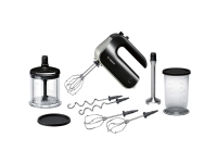 Bosch HomeProfessional MFQ 4885 - Håndmixer - 575 W - sort/krom