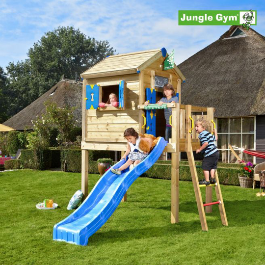Jungle Gym Legehustårn L komplet ekskl. rutschebane - 804-310B