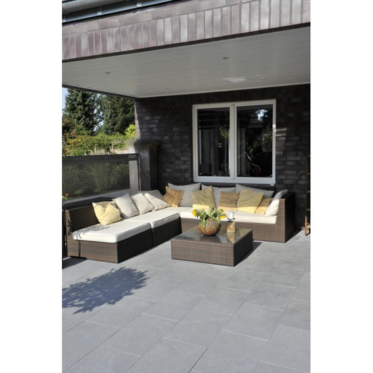IBF Trendline 40x80x4 Cm Sort Flammet
