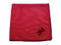 Mikrofiberklud 3M Scotch Brite Essential, rød, pakke a 10 stk.