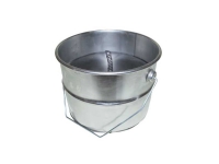 Lysspand - Blank Metal - Sort - Udendørs - Brændetid 50 timer - (pk. 2 stk.)