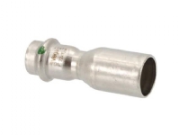 VIEGA Inox reduktion 42x35 mm Inox, rustfri stål, nippel/muffe, SC-Contur