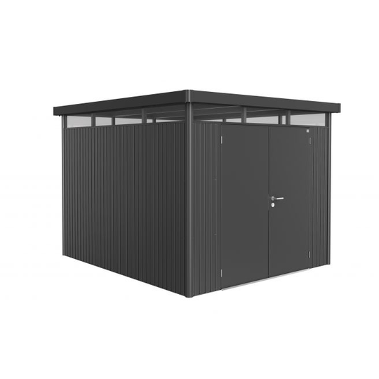 Biohort Highline H5 Dobb. Dør Mørkegrå Metallic Redskabsrum