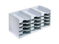 Bakkemodul Paperflow med 15 rum 31,3 x 67,4 x 30,4 cm