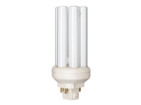 Philips MASTER PL-T - Ikke-integreret kompakt fluorescerende lyspære - GX24q-2 - 18 W - klasse G - varmt hvidt lys - 3000 K
