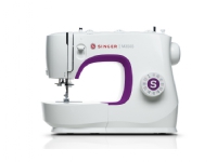 SINGER M3505, Hvid, Semi-automatisk symaskine, Syning, 1 trin, Løftestang, Dreje, Scrollbar, Elektromekanisk