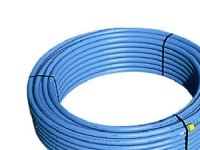 PE-rør 40x3,7mm PN10. 100m - blå PE80-SDR11. EN12201 - (100 meter)