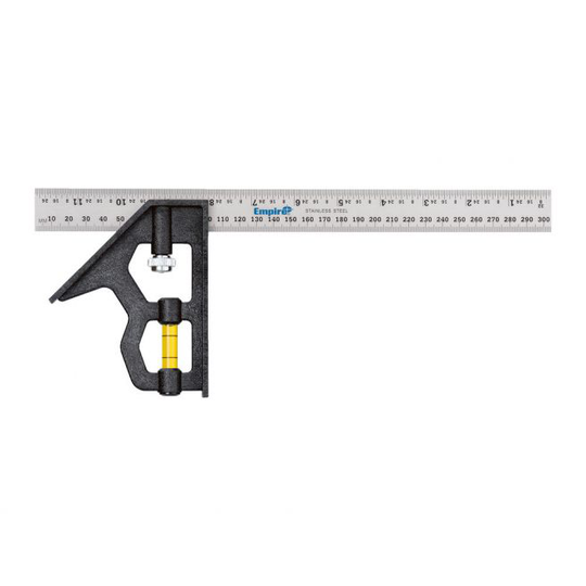 Empire Empire 220IM POLYSQUARE™ Kombivinkel med et 300 mm blad i rustfrit stål samt metriske og tomme gradinddelinger - 220IM