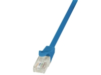 LogiLink EconLine - Patchkabel - RJ-45 (han) til RJ-45 (han) - 5 m - UTP - CAT 6 - blå
