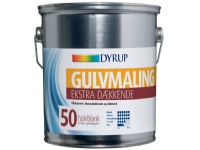DYRUP GULVMALING - EKSTRA DÆKKENDE - OLIE - HVID - 0,75 L