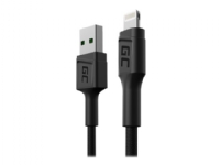 Green Cell USB Cable Cable Green Cell GC PowerStream USB-A - Lightning 30cm fast charging Apple 2.4A
