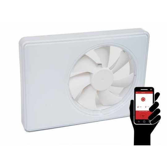 Duka Smart Fan Wifi Hvid