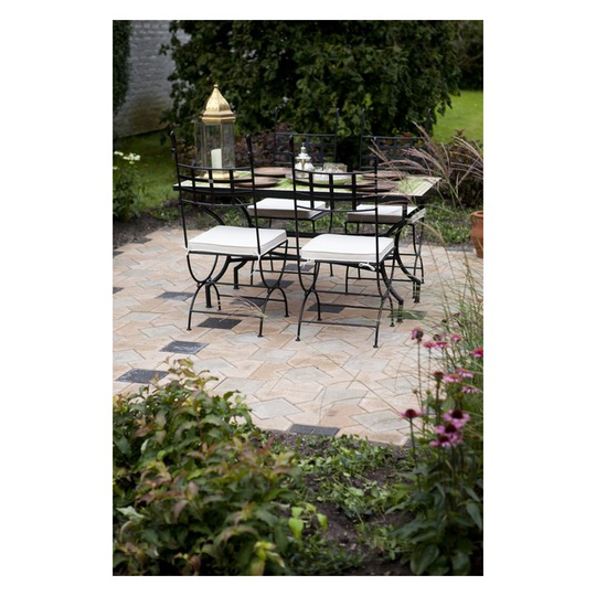 IBF Krystal 10x20x6 Cm Antracit - Halve