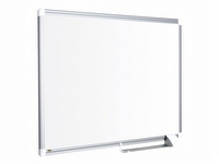 Whiteboard Bi-Office, stålkeramisk, 90 x 120 cm