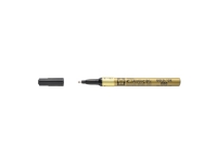 Sakura Calligrapher Fine Point, Guld, Sort, Guld, 1 farver, Fin, Glas, Papir, Plast, Porcelæn, Træ, 1,8 mm