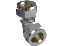 IBP CONEX Vinkel 10 mm kompres forkromet