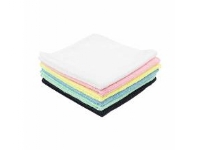 Klud neutral Økotex 40x40 cm Microfiber Sort,20 pk x 10 stk/krt
