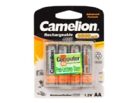 Camelion NH-AA2500-BC4 - Batteri 4 x AA type - NiMH - (genopladelige) - 2500 mAh