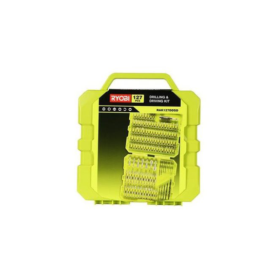 Ryobi Bor- og bitssæt med 127 dele