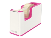 Tapedispenser Leitz WOW pink inkl. 1 rulle tape
