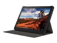 Lenovo Folio Case - Beskyttende kasse flipomslag til tablet - polyurethan - sort - 10.1 - for Smart Tab M10 HD (2nd Gen) with Google Assistant Tab